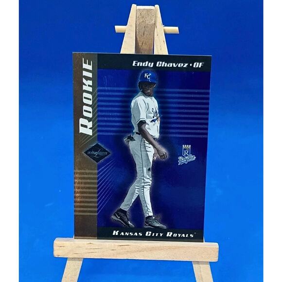 Endy Chavez #284 Rookie Card 2001 Donruss SP 823/1000 - Picture 1 of 4